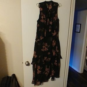 Chiffon Ruffled Midi / Maxi Dress